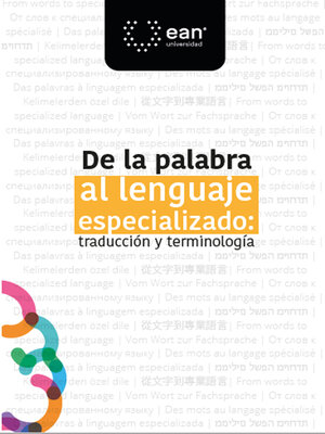 cover image of De la palabra al lenguaje especializado
